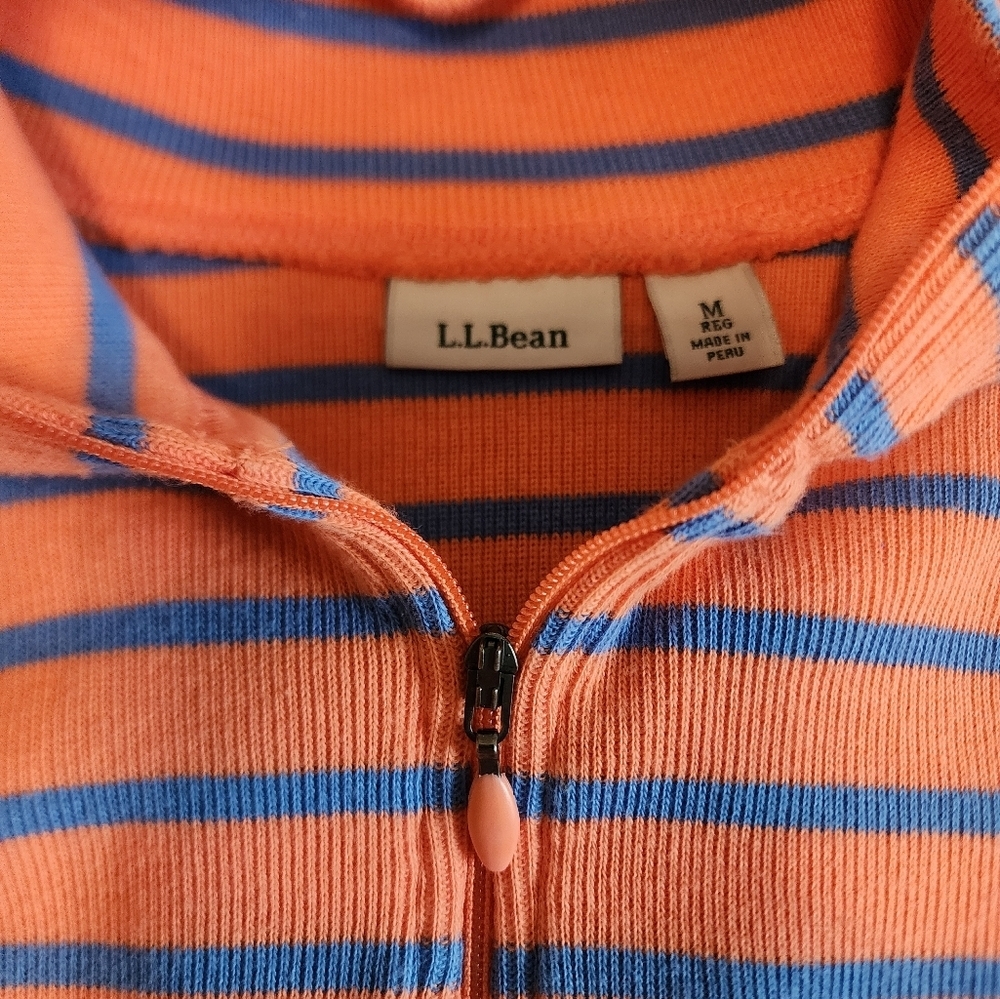 Preowned LL Bean womens quarter zip pullover size medium - Picture 5 of 9